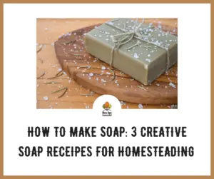 How to make soap for homesteading